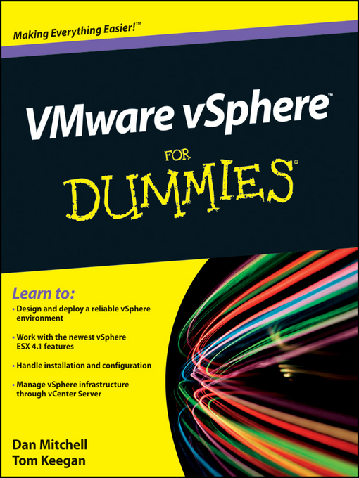 Title details for VMware vSphere For Dummies by Daniel Mitchell - Wait list